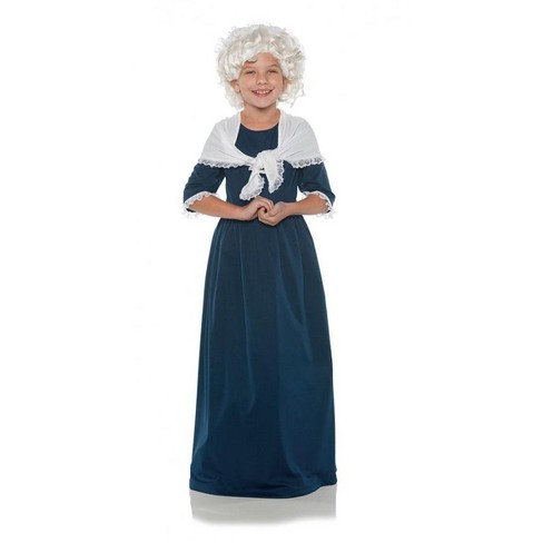 Underwraps Costumes Martha Washington Child Costume - image 1 of 1