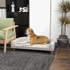 LAOTIES Dog Sofa Couch,Pet Bed with Washable Cushion,Elevated Wood Legs,Anti Slip Base,Upholstered Dog Furniture - 2 of 4