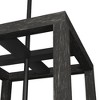 Hunter Fans Squire Manor 4 - Light Pendant in  Matte Black/Dark Ash - 2 of 2