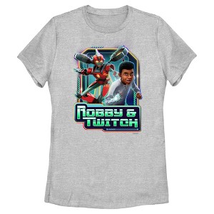 Women's Transformers: EarthSpark Robby and Twitch T-Shirt - 1 of 4