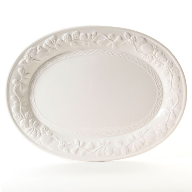 Gibson Home Fruitful 18.75 Inch Oval Platter, 4 of 6