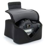 USA Gear FlexARMOR FlexSLEEVE Camera Case Sleeve, Black