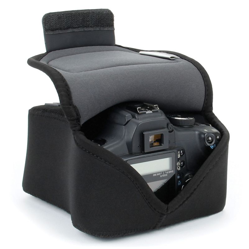 USA Gear® FlexARMOR® FlexSLEEVE Camera Case Sleeve, Black, 1 of 6