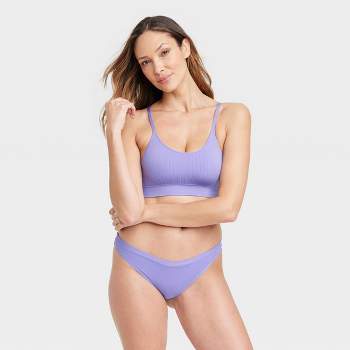 4 Pairs X Bonds Womens Seamless Full Brief Underwear Violet – Ozdingo