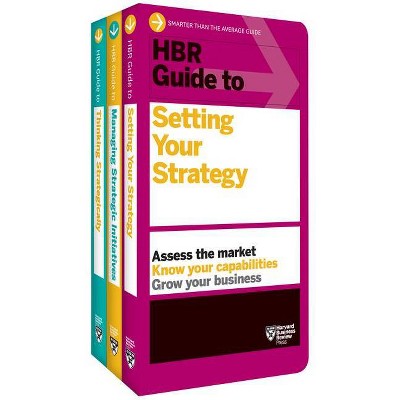 HBR Guides to Building Your Strategic Skills Collection (3 Books) - by  Harvard Business Review (Mixed Media Product)