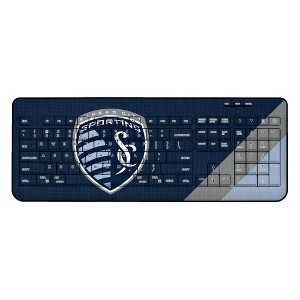MLS Western Conference Teams Diagonal Stripe Wireless USB Keyboard - 1 of 4