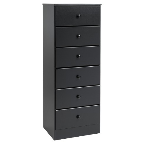 Astrid 6 Drawer Tall Chest - Prepac - image 1 of 4