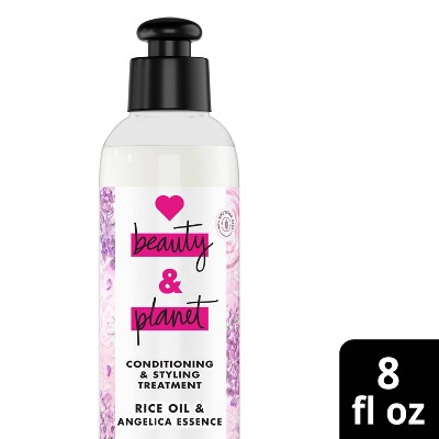 Love Beauty and Planet Rice Oil &#38; Angelica Essence Curls and Waves Conditioning and Styling Treatment - 8 fl oz