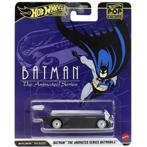 Hot Wheels Batman The Animated Series Batmobile Pop Culture Premium - 1 of 4