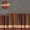Maisie Panel with Attached Patch Valance Set of 2 84x40 - 4 of 4