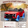 Jojoka 24V Licensed Cadillac Electric Ride on Car for Kids, 2 Seater w/ Remote Control,Shock Absorbers,LED Lights,Music & Slow Start - 4 of 4