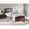 AFI Furnishings Warren Platform Bed TXL with Footboard AW - 2 of 4