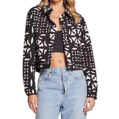Women's Geometric Jacket - saltwater LUXE