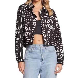 Women's Geometric Jacket - saltwater LUXE - 1 of 3
