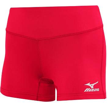 Mizuno Women's Flat Front Low Rider Volleyball Short, Royal, S