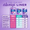 Always Dailies Thin Unscented Panty Liners - 4 of 4