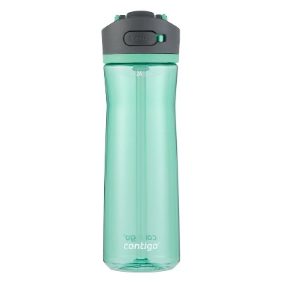 Contigo Kids 20 Oz Micah Water Bottle With Simple Lid - Blue Poppy/coral :  Target