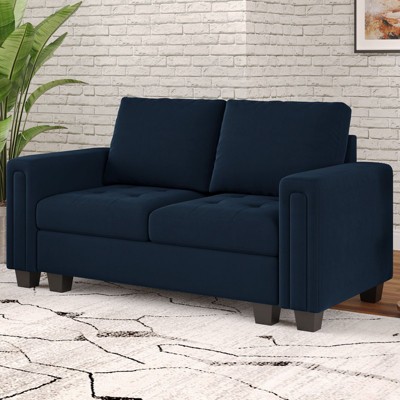 Belffin Modular Velvet Tufted Loveseat