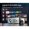 GOODEE Projector with Wifi and Bluetooth, Projector Android TV with Auto Focus & Full-Sealed Optical Engine - 3 of 4