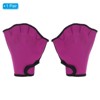 Unique Bargains Swimming Diving Resistance Webbed Training Aquatic Gloves 1 Pair - 3 of 4