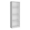 NicBex Bookcases for Living Room Modern 4-Shelf Home Bookcase Display Unit Bookshelf for Home Office, and Bedroom Storage - 2 of 4