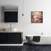 Stupell Industries Flamingo in Rose Filled Tub Black Framed Giclee Art - 2 of 4