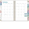 HARDCOVER 2026 Planner, 5.5"x8": 14 Months (Nov 2025-Dec 2026), Daily/Weekly/Monthly,  Bookmark, Pocket Folder w Sticky Notes (Colorful Botanicals) - 4 of 4