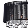 CWI Lighting Water Drop 6 Light Drum Shade Chandelier With Chrome Finish - 4 of 4