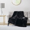 Serta Leena Shaggy Faux Fur Electric Heated Throw Blanket - image 2 of 4