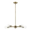 Livex Lighting Lansdale 5 - Light Chandelier in  Antique Brass/Bronze - 3 of 4