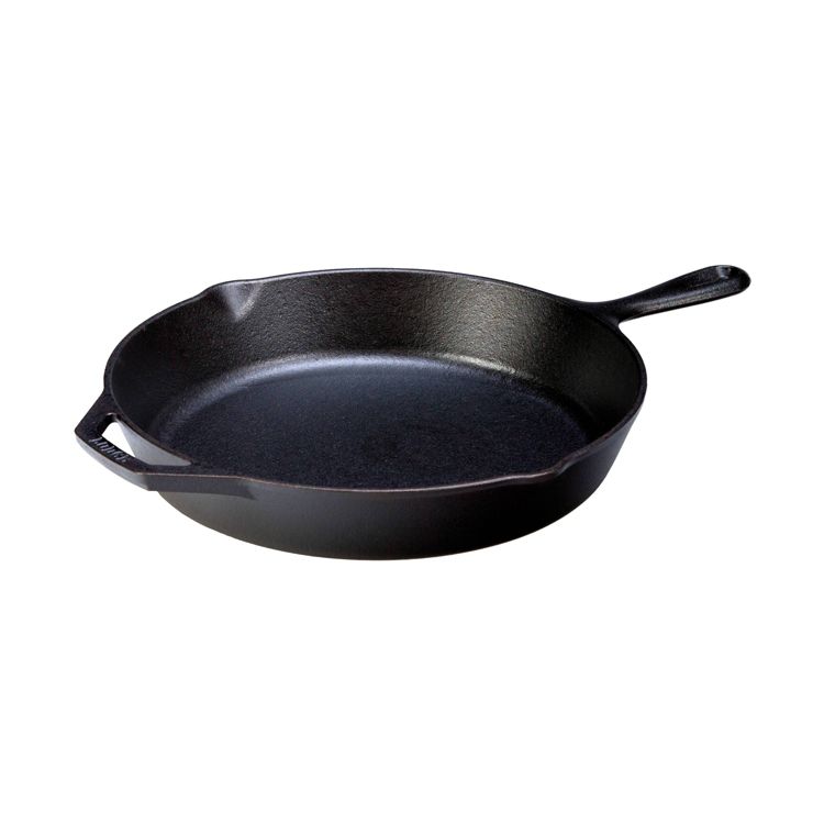 Lodge 12" Cast Iron Skillet: Preseasoned, Non-Stick, Scratch-Resistant, 12 Inch, Gas & Induction Compatible
