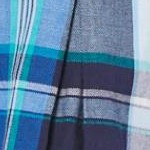 navy medallion plaid