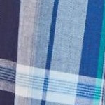 navy medallion plaid