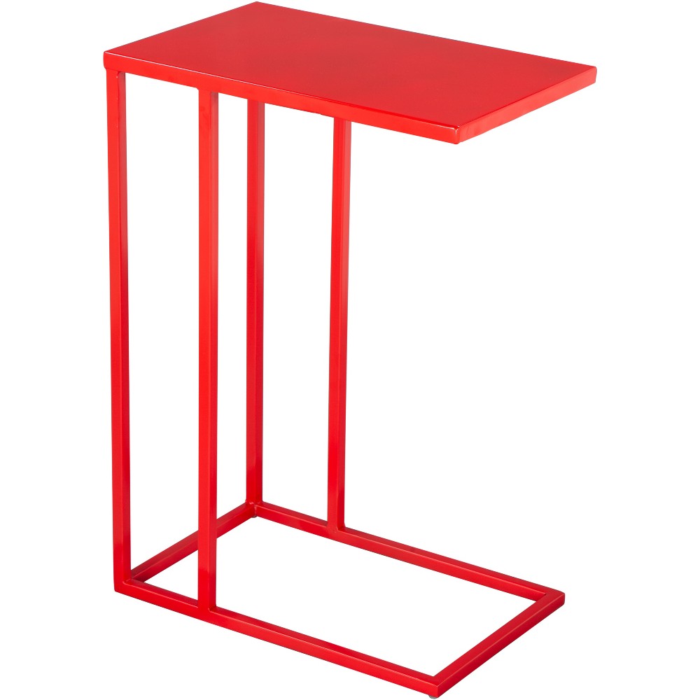 Photos - Coffee Table Windy Side Table Iron Red - ZM Home