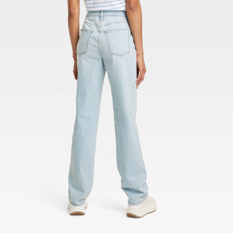 Women's High-Rise 90's Straight Jeans - Universal Thread™, 3 of 8