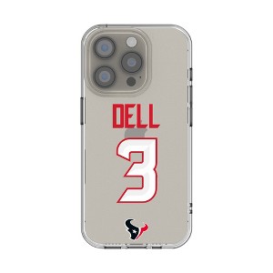 NFL Houston Texans Players Game Tactic Clear Cell Phone Case for Apple iPhone - 1 of 4