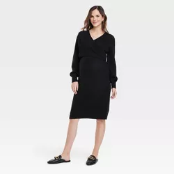 Long Sleeve Sweater Maternity Dress - Isabel Maternity by Ingrid & Isabel™