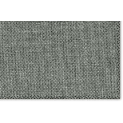 Gray Twin Upholstered Daybed with Tufted Back and Trundle