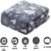 Comfort Flannel Blanket Super Soft Christmas Prints Throw Blanket Christmas Gift. - 2 of 4