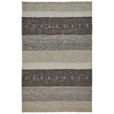 Berkeley Transitional Stripes Gray/Taupe/Tan Area Rug