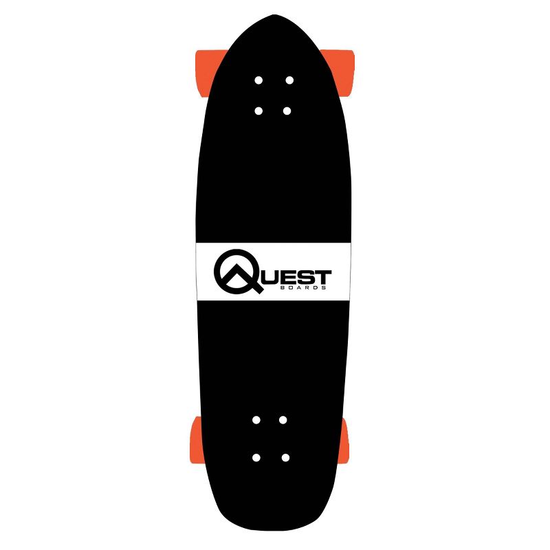 Quest Boards 36&#34; Cruiser Skateboard - Pink, 1 of 4