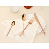 REGALWOVEN Stainless Steel Mirror Polished Flatware Set 4 Pcs 1 Set - 4 of 4