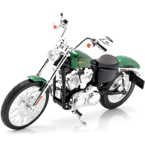 2013 Harley Davidson XL 1200V Seventy Two Green Motorcycle Model 1/12 by  Maisto