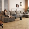 Dewdrop Cloud Sectional Couch ,Modern Modular Sofa with Deep Seat, Upholstered Couches for Living Room Bedroom,No Assembly Required - 3 of 4