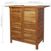 vidaXL 3 Piece Bar Table and Chair Set Solid Acacia Wood - 4 of 4