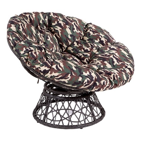 Papasan Chair Camouflage Green Osp Home Furnishings Target