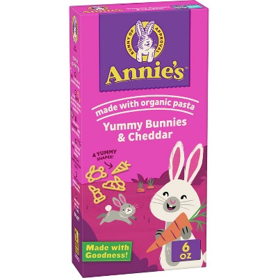 Annie's Yummy Bunnies & Cheddar Pasta & Cheese - 6oz