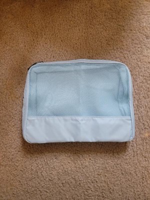 Extra Large Packing Cube & Clear Pouch Set Muddy Aqua - Open Story™ : Target