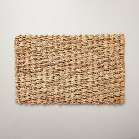 23x35 Basket Weave Jute Doormat Natural - Hearth & Hand™ with Magnolia