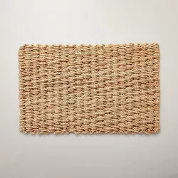 Basket Weave Jute Doormat Natural - Hearth & Hand™ with Magnolia